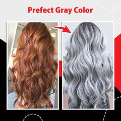 Natural plant gray hair dye